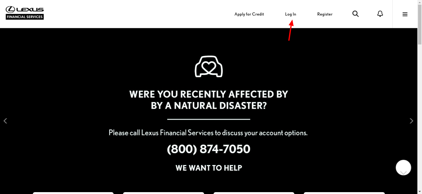 Lexus Financial Login