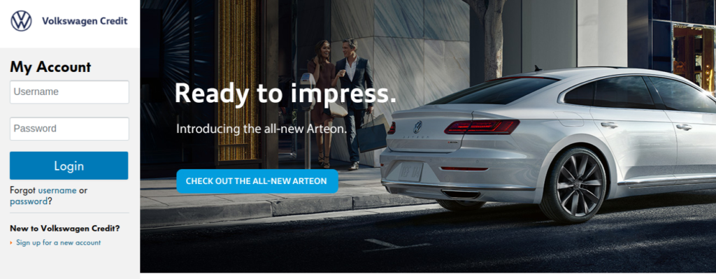 Volkswagen Credit Login